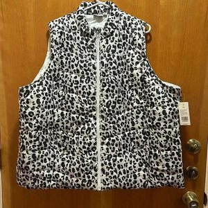 Kim Rogers puffy vest size 3X